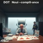 DOT audit consequences visualized with BOC-3 Process Agent Compliance at center