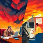 Trucking manager and driver dealing with DQ File Violations FMCSA under audit pressure