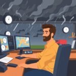 DVIR Compliance Checklist reviewed by dispatcher during severe weather